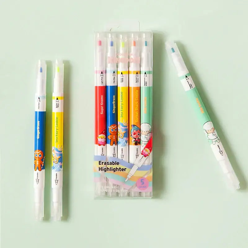 Cookie Run - Highlighter Pen Set - Cookie Run - Accessories - Harumio
