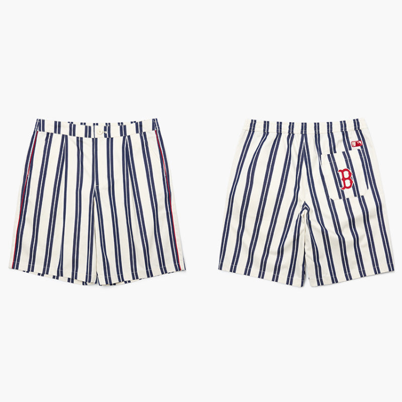 MLB Korea - Ethnic Stripe Bermuda Pants