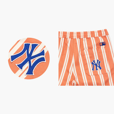 MLB Korea - Ethnic Stripe Bermuda Pants