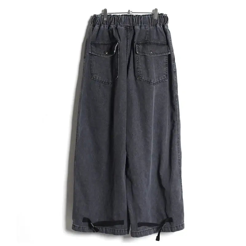 LABel M - Denim Belt Balloon Pants - LABel M - Pants - Harumio