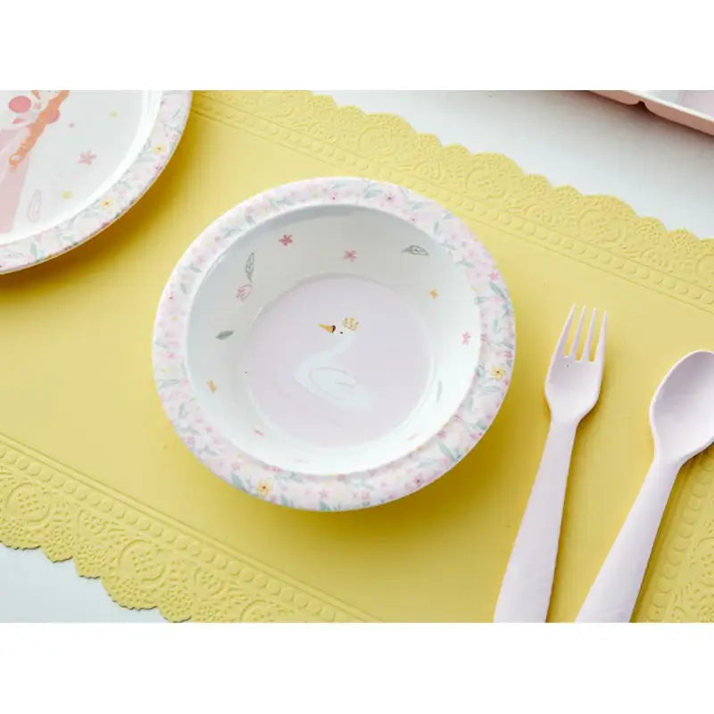 Korean Swan Lake - Melamine Cereal Bowl - Modern House - Bowls - Harumio