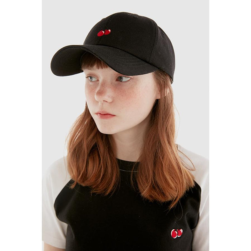 Kirsh - Cherry Ballcap - Black