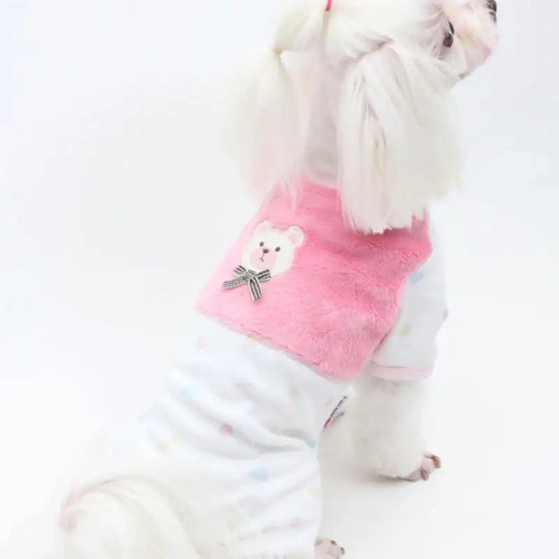 ITSDOG - Pet Baby Bear Fur All In One - ITSDOG - Pet Clothes - Harumio
