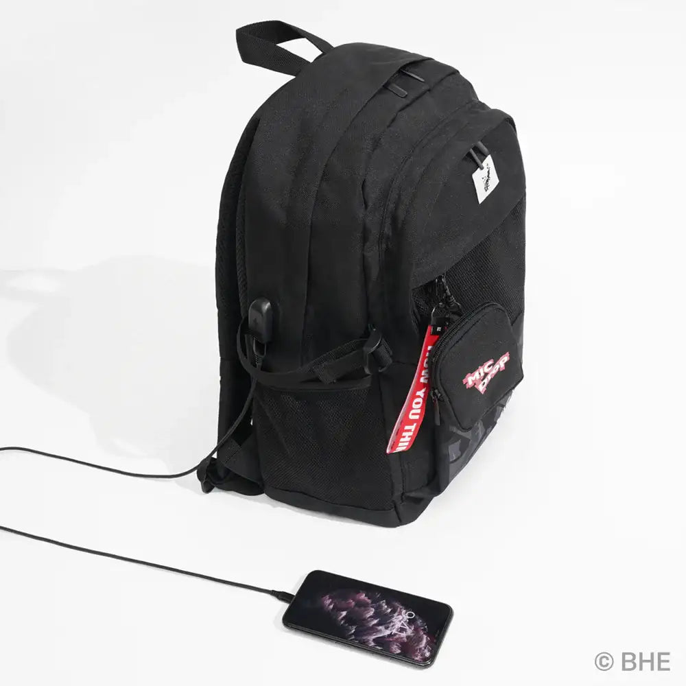 BTS x MIC Drop - Pattern Smart Backpack - BTS x MIC Drop - Accessories - Harumio