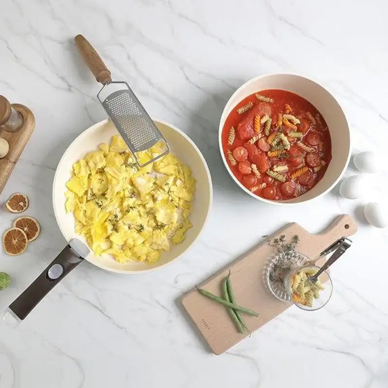 Neoflam Midas Detachable Handle Cookware Set Harumio