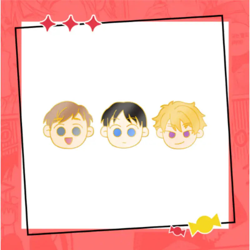Who Is a Sweet Cheater? - SD Metal Badge Set - Toon!que - Badge - Harumio