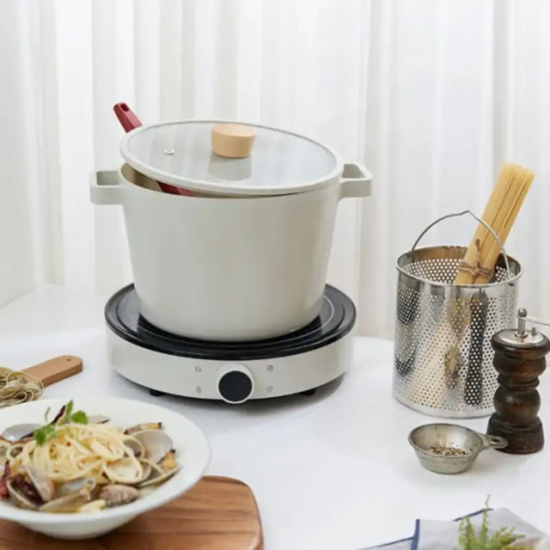 Neoflam - FIKA 22cm Induction Deep Stock Pot - Neoflam - Kitchenware - Harumio