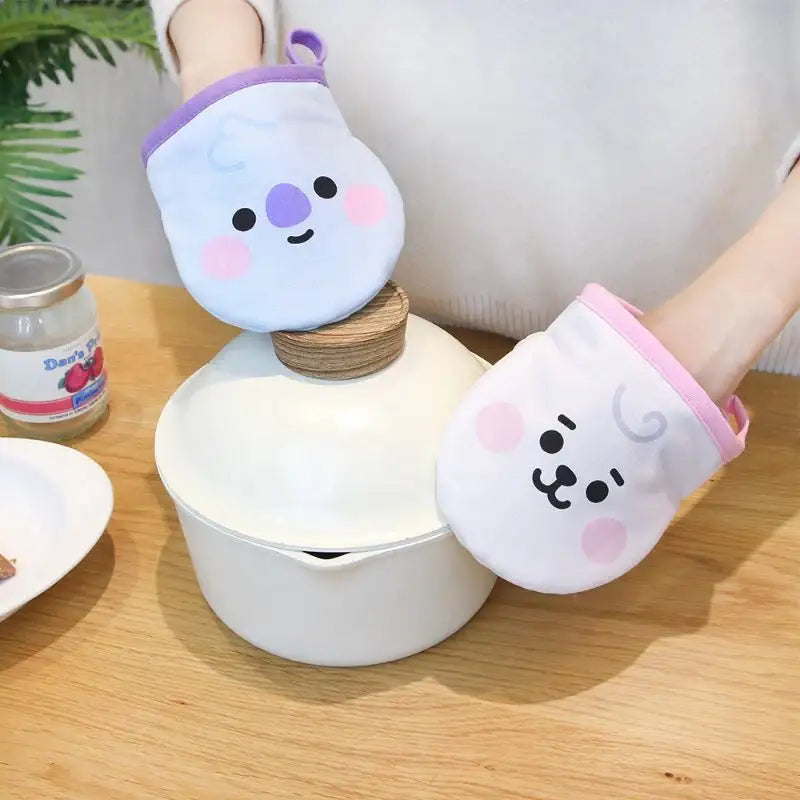 NARA HOME DECO x BT21- Kitchen Gloves - NARA HOME DECO - Kitchen Gloves - Harumio
