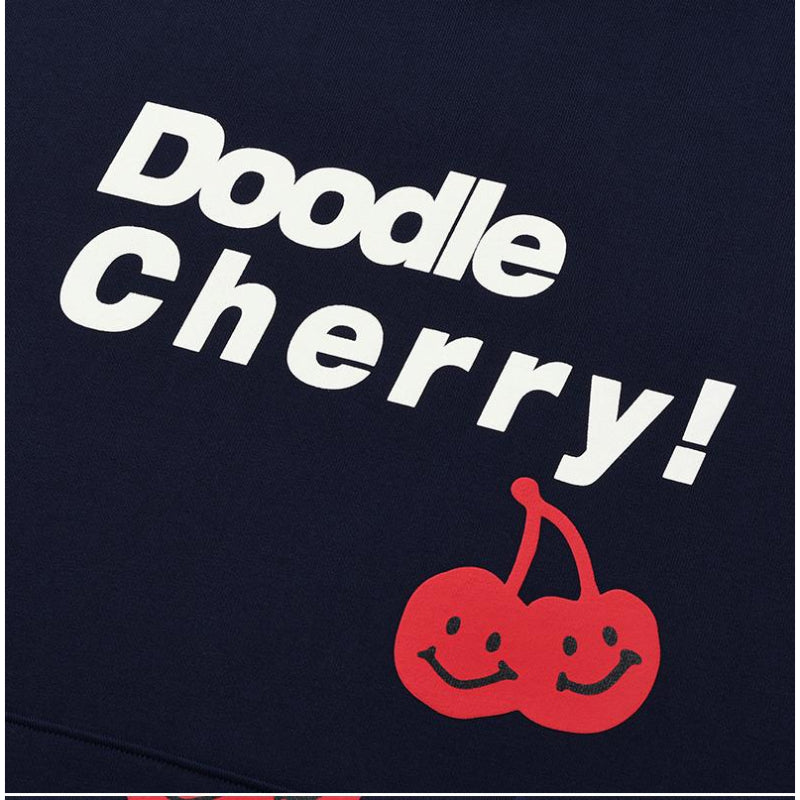 Krish - Middle Doodle Cherry Hoodie