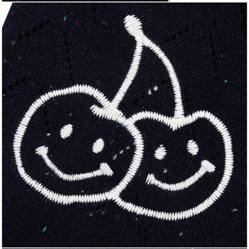 Krish - Doodle Cherry Knit Vest