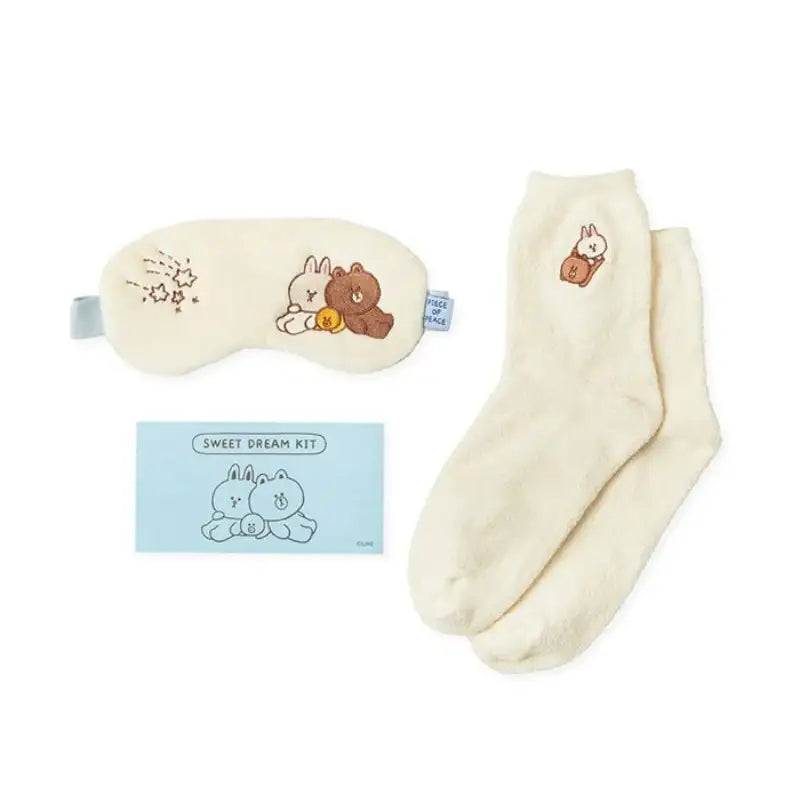 Line Friends - Brown & Cony Sleep Kit - Line Friends - Accessories - Harumio