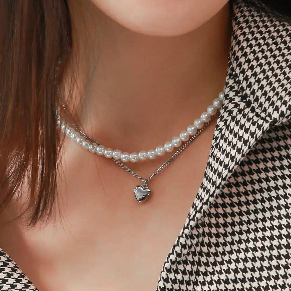 OST - Volume Heart Necklace - OST - Jewelry - Harumio