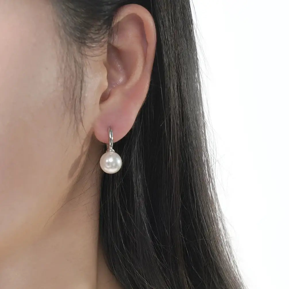 OST - Volume Swarovski Pearl One-Touch Earrings - OST - Jewelry - Harumio