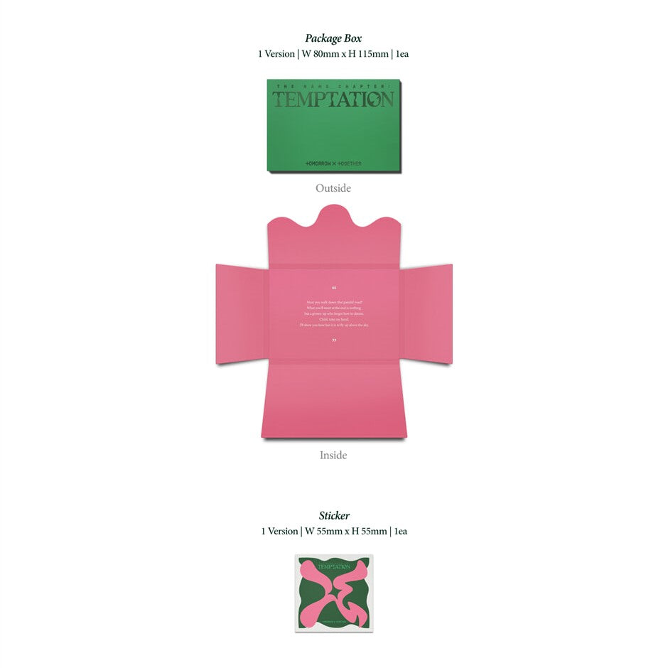 Tomorrow x Together (TXT) - The Name Chapter: Temptation (Weverse Album)