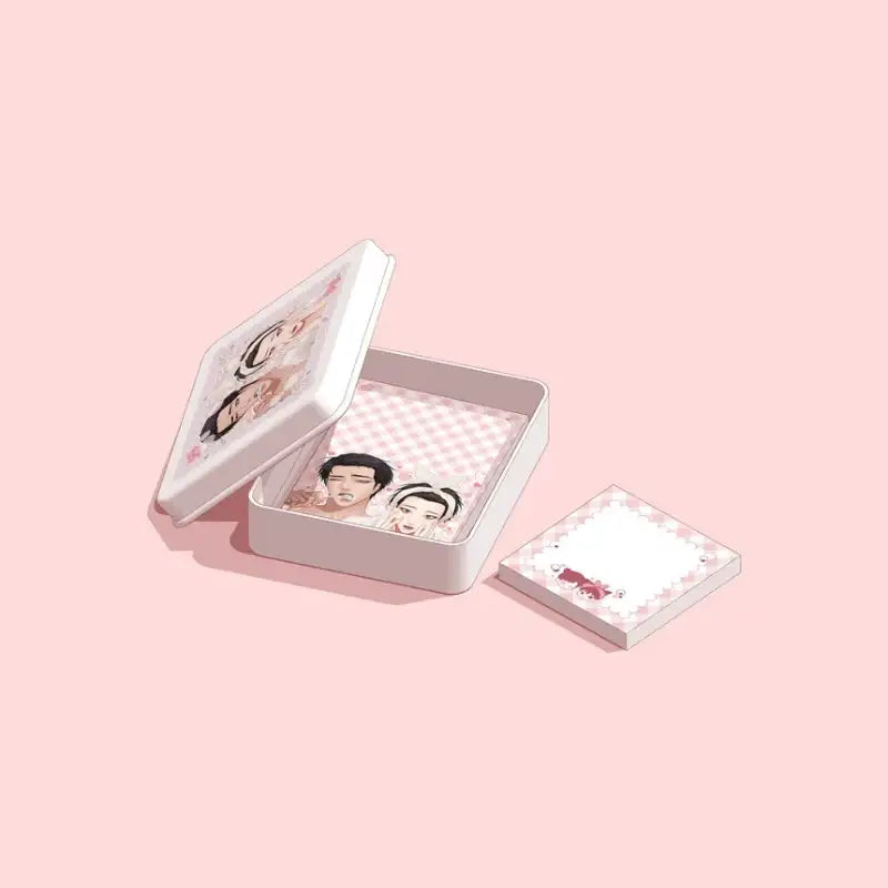 Even If You Don’t Love Me - Bubble Tin Case Memo Paper Set - GOODSBEE - Memo Pad - Harumio