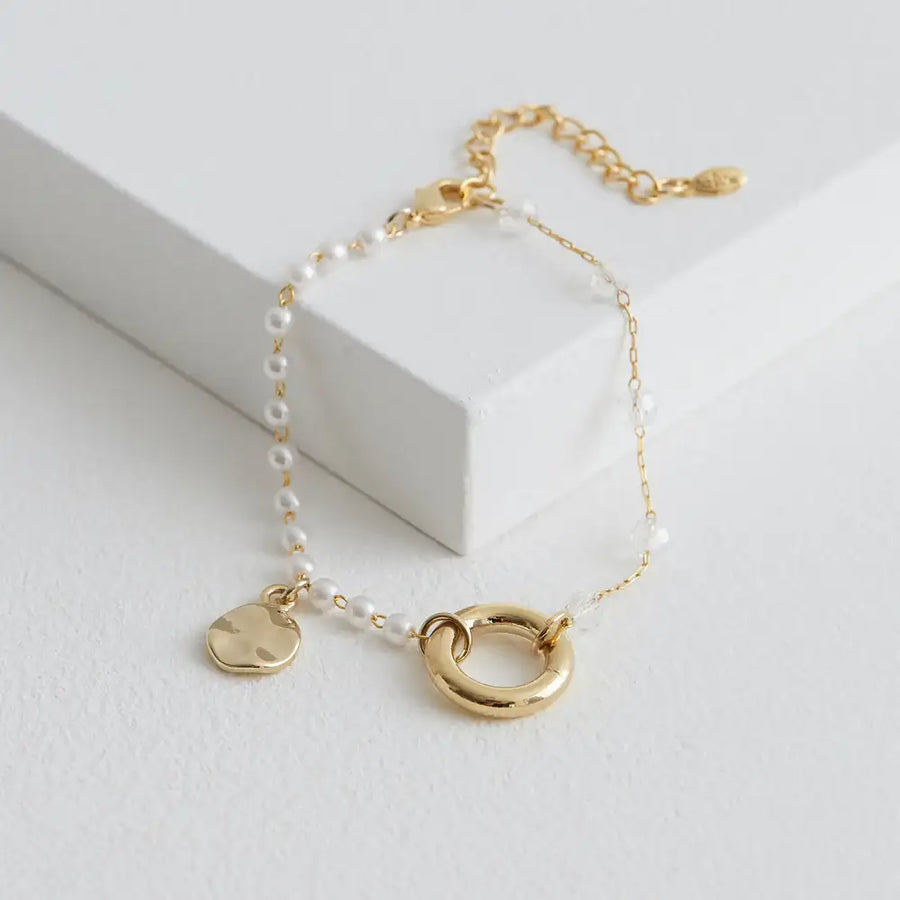 CLUE - Round Pearl Bracelet - CLUE - Jewelry - Harumio