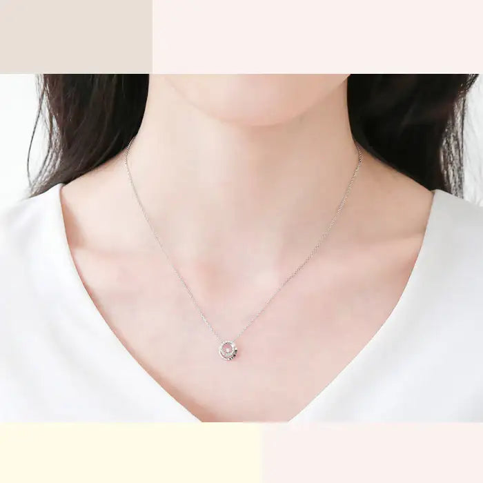 CLUE - Daily Round Silver Necklace - CLUE - Jewelry - Harumio