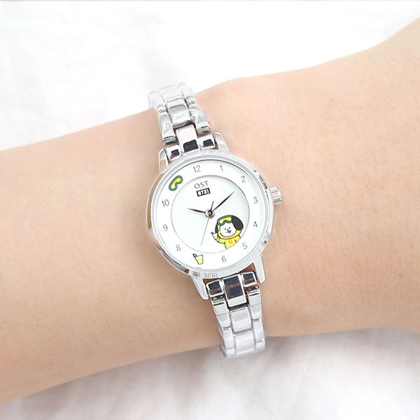 BT21 x OST - Silver Metal Watch - Chimmy - BT21 - Watches - Harumio