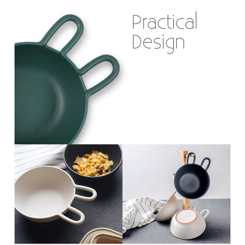 Nineware - Animal Bowl Series Cereal Bowl & Lid Set