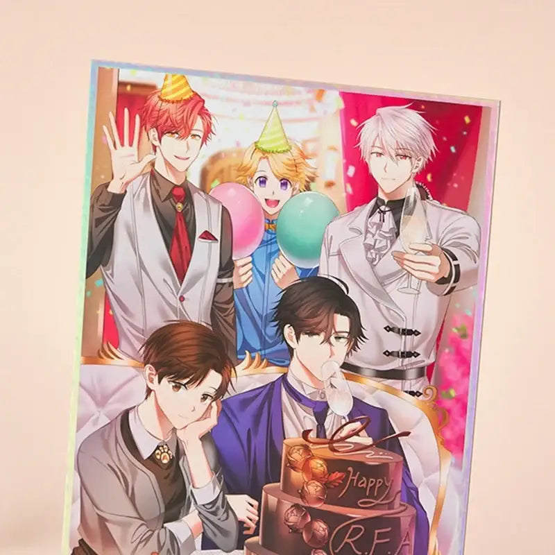 Mystic Messenger x MOFUN - Illustration Colored Paper Happy RFA Day - MOFUN - Accessories - Harumio