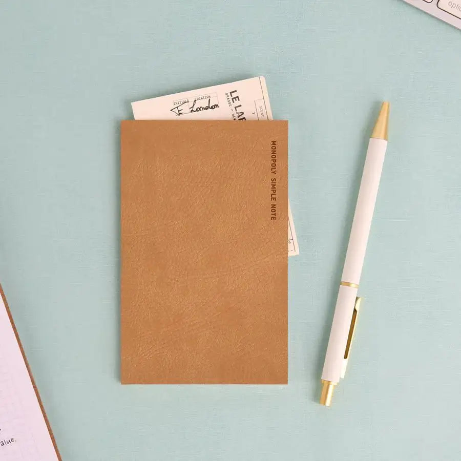 Monopoly - Simple Note Notebook Set - Monopoly - Notebooks & Notepads - Harumio