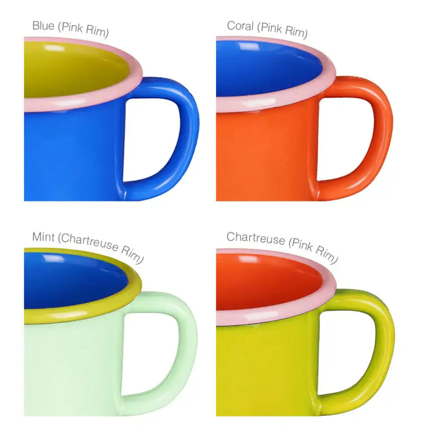 Odense - Bornn Enamel Coloroma Mug - Odense - Home & Living, Accessories - Harumio