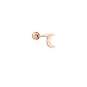 CLUE - Moon 10K/14K Gold Ear Pierce - CLUE - Jewelry - Harumio