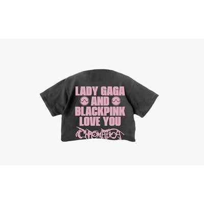 BlackPink x Lady Gaga - Sour Candy Cropped T-Shirts