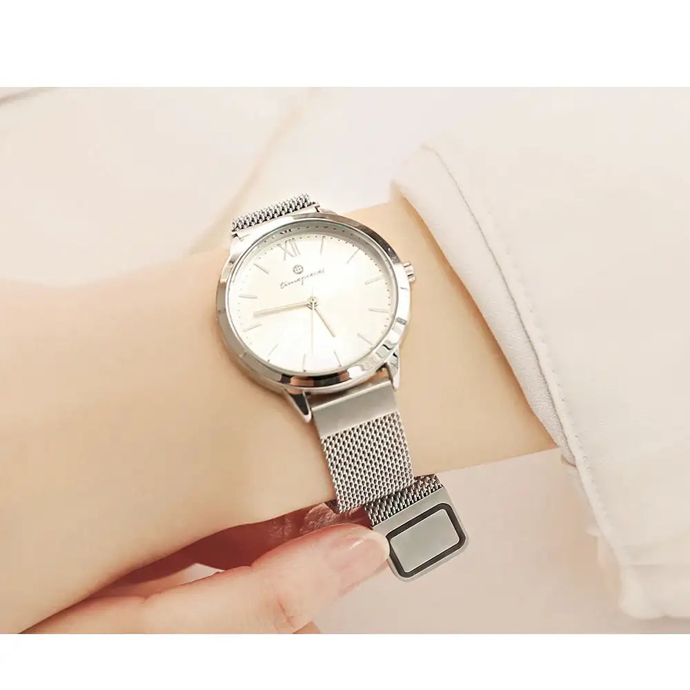 OST - Basic Slim Magnetic Mesh Watch - OST - Watch - Harumio