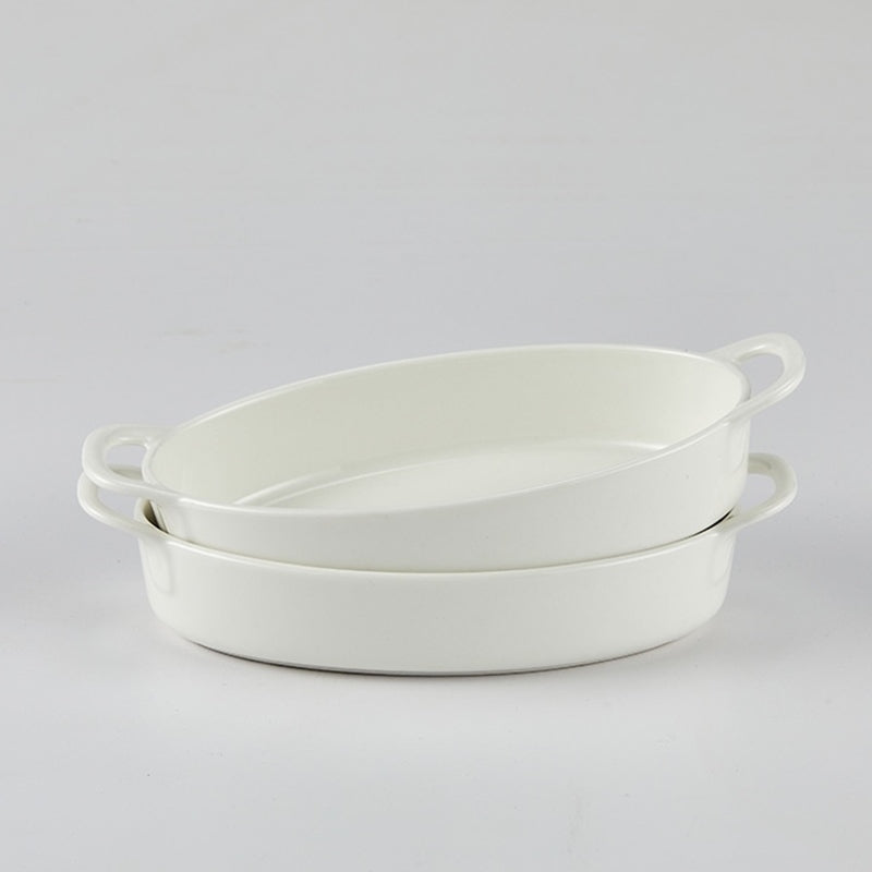 Korean ON - Everyday Gratin Dish With Handles 2P Set