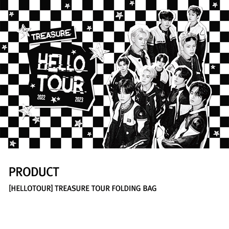 TREASURE - HELLO Tour - Folding Bag