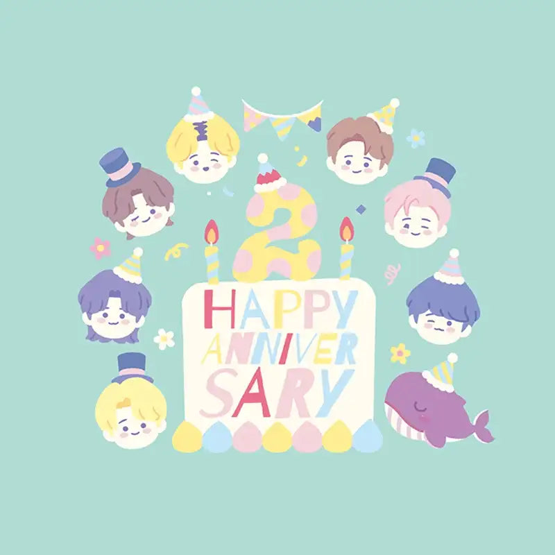 BTS - TinyTAN - Face Keyring - BTS - Keyring - Harumio