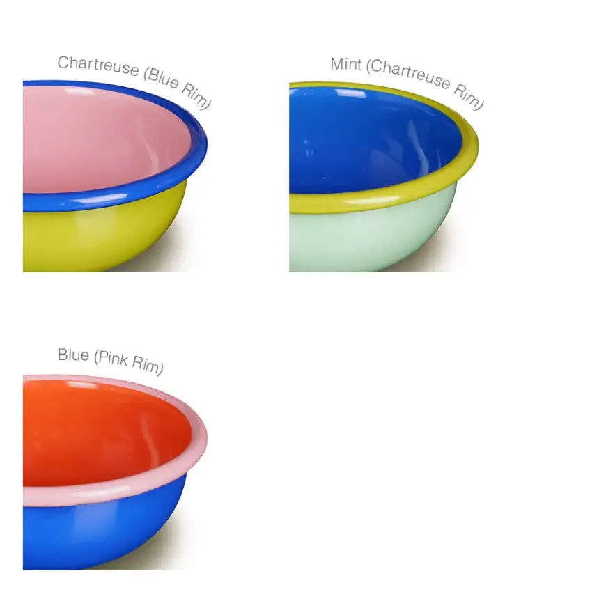 Odense - Bornn Enamel Coloroma Bowl (12cm)