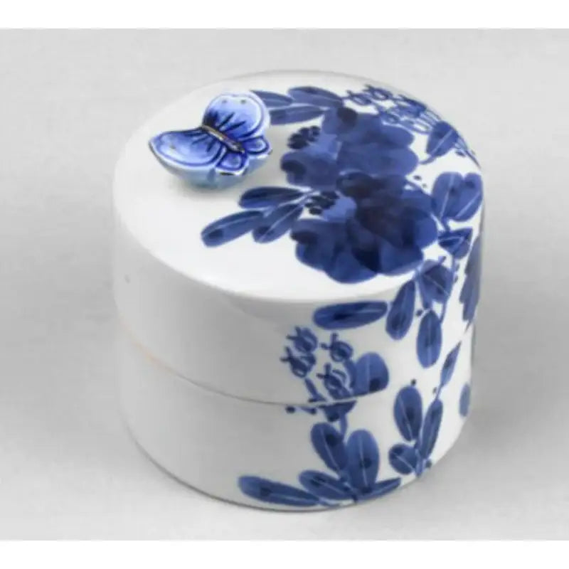 HK Studio - Hand Painted Wide Petal Chrysanthemum Musical Jewelry Box - HK Studio - Music Box - Harumio