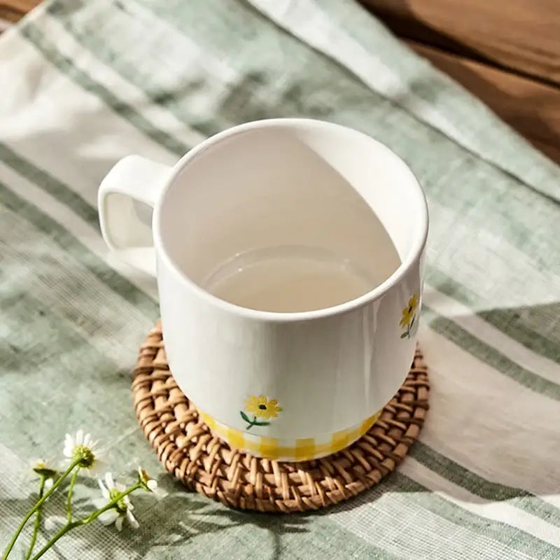 Korean Picnic Day - Stacking Mug - Modern House - Kitchenware - Harumio