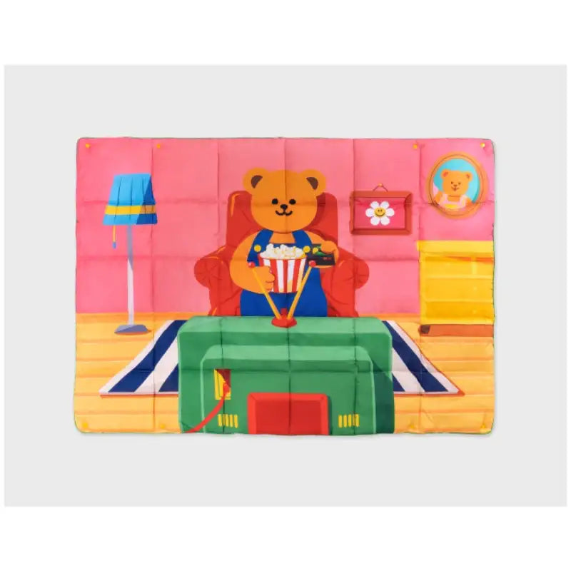 Wiggle Wiggle - Padded Blanket - Wiggle Wiggle - Blanket - Harumio