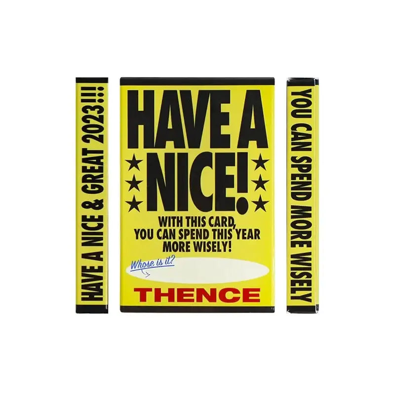 THENCE - 2023 Photo Card Calendar - THENCE - 2023 Photocard Calendar - Harumio