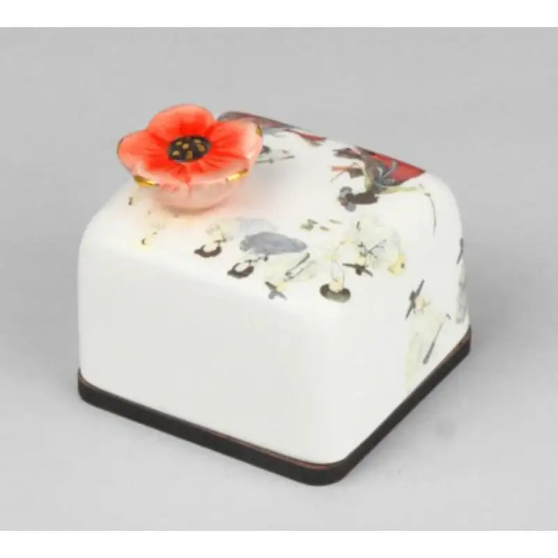 HK Studio - Moony Ceramic Two-Sword Dance Musical Paperweight - HK Studio - Music Box - Harumio