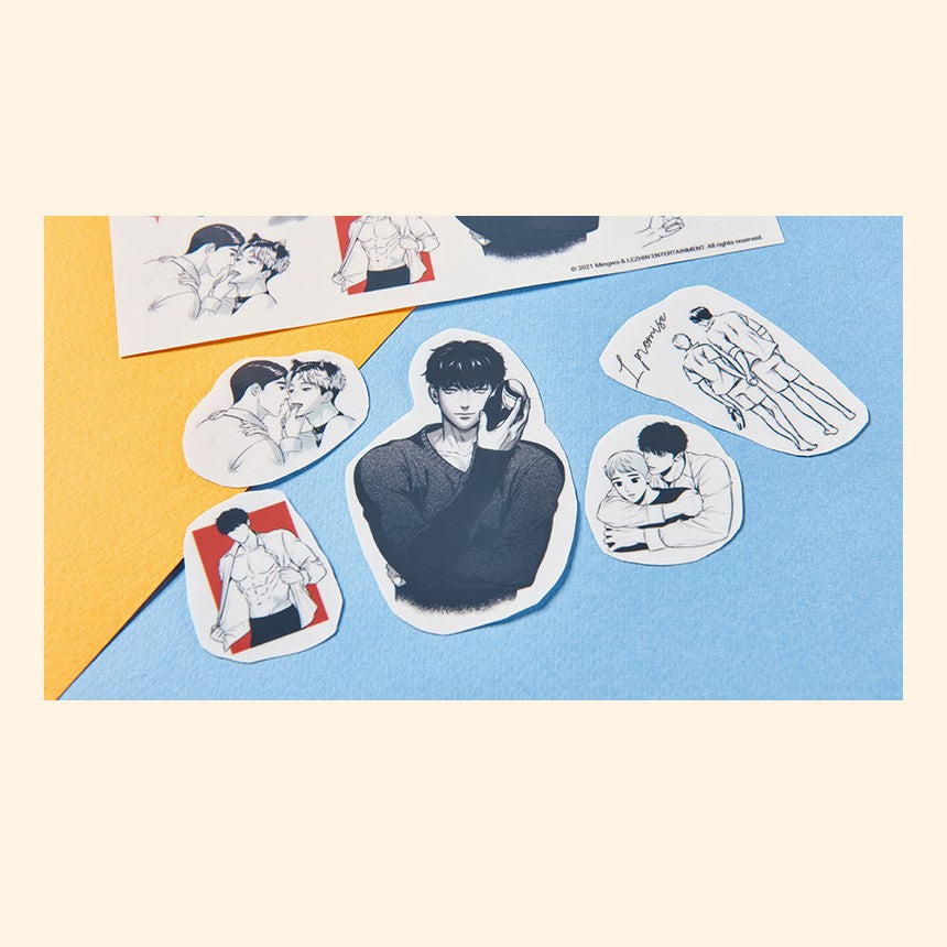 BJ Alex - Instant Tattoo Sticker - Lezhin - Sticker - Harumio