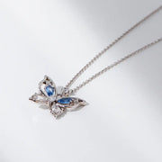 CLUE - Blue Summer Dream Silver Necklace - CLUE - Jewelry - Harumio