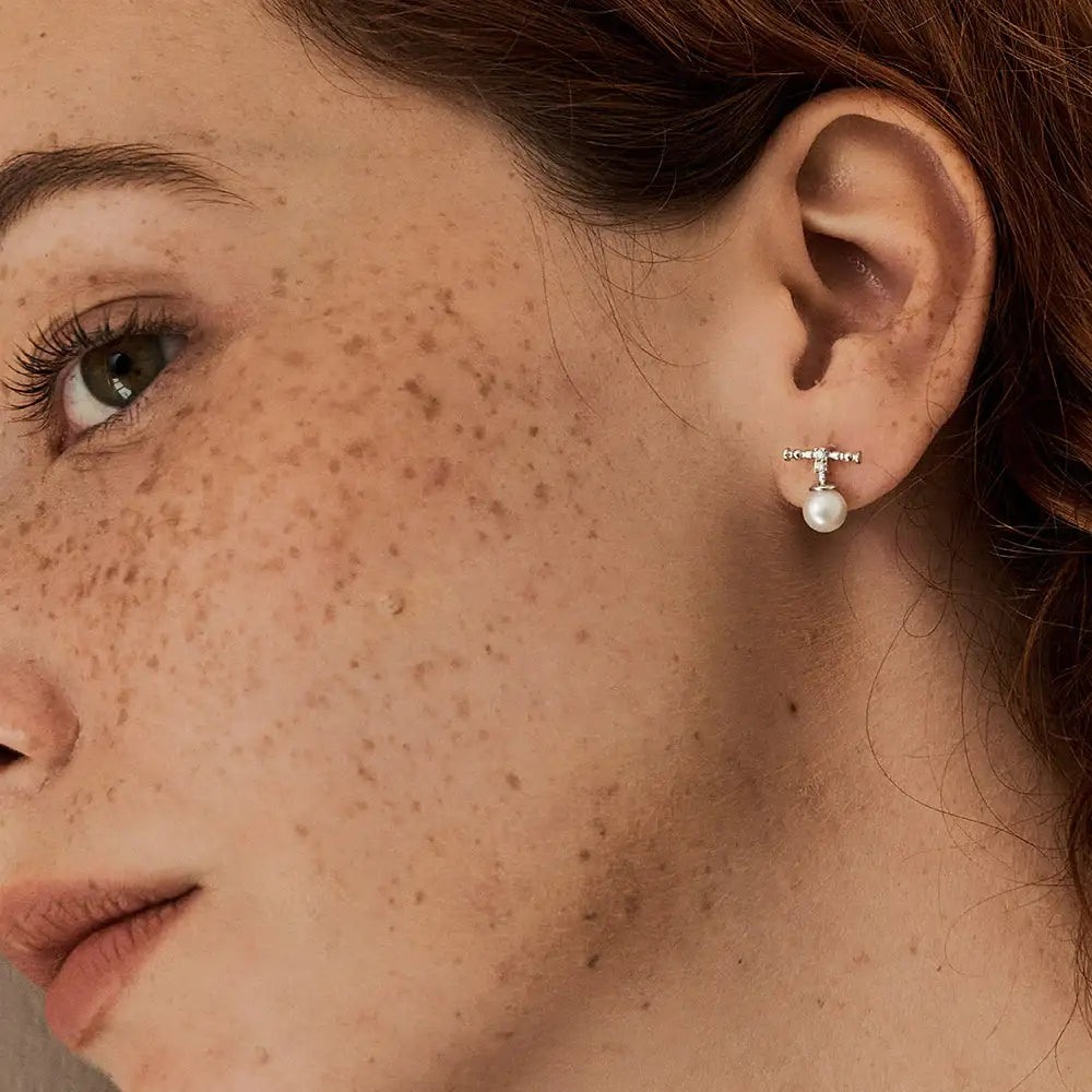 OST - Tea Bar Pearl Earrings - OST - Jewelry - Harumio