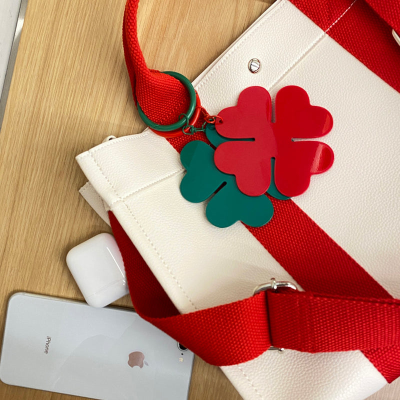 THE ELLA - Clover Acrylic Keyring