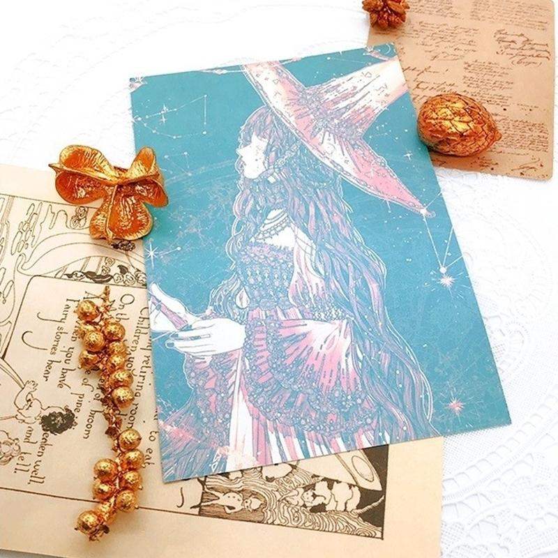 Libet - Hologram Foil Postcard Set - Libet - Stationary - Harumio
