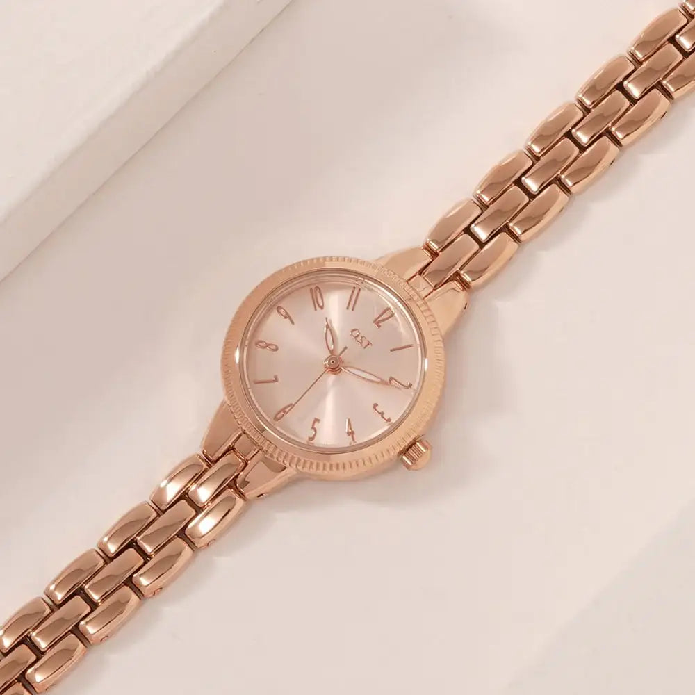 OST - Simple Basic Rose Gold Metal Watch - OST - Watch - Harumio