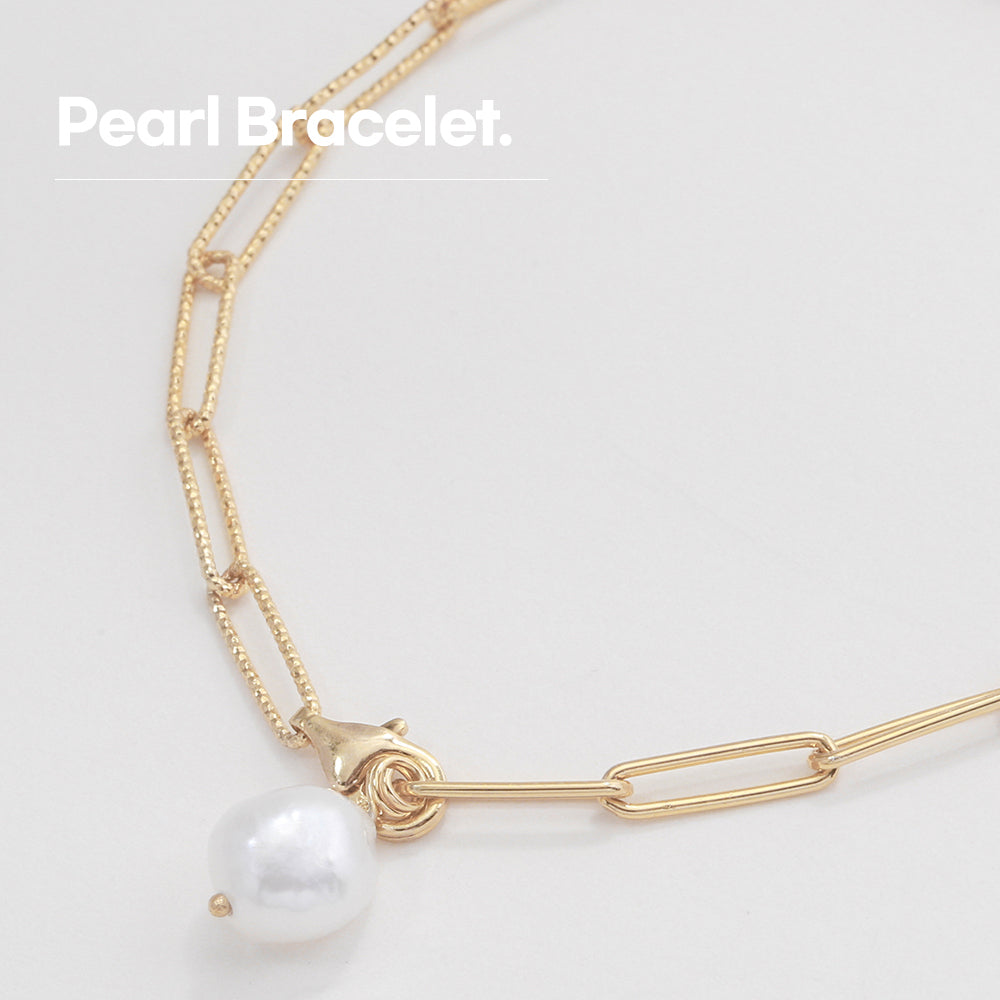 OST - Mix Match Two-Way Freshwater Pearl Bracelet