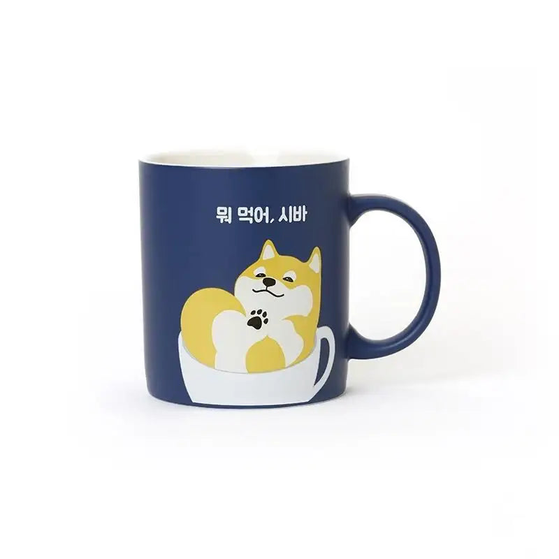 Shiro & Maro - Ceramic Mug - BONICREW - - Harumio