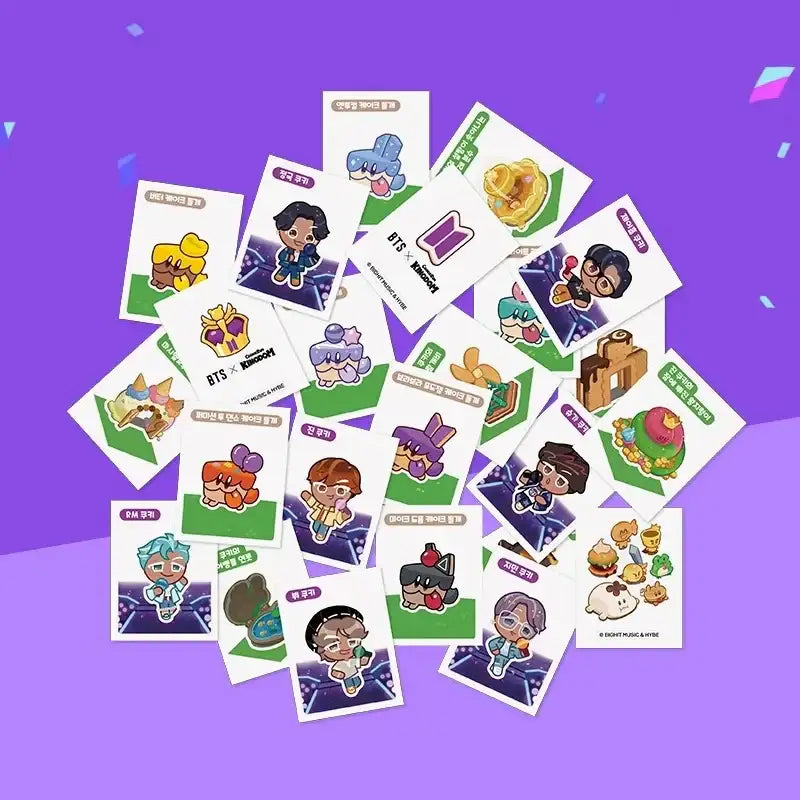 BTS x Cookie Run: Kingdom - Sticker Set - BTS - Stickers - Harumio