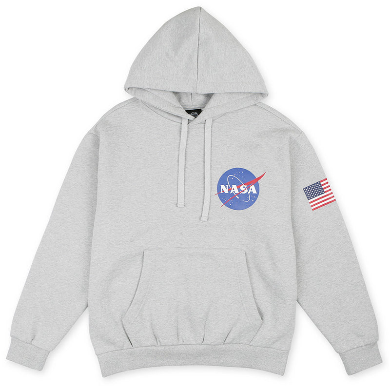 Siero x NASA - NASA Print Hoodie Sweater - Gray