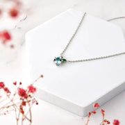 Green Apple Paradise - Silver Necklace - Green Apple Paradise - Jewelry - Harumio