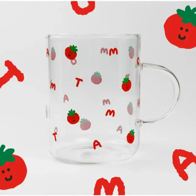 Teteum - Tomato Glass Cup - Teteum - Tableware - Harumio